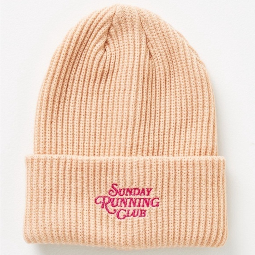 Anthropologie Daily Practice Sport Club Ribbed Beanie